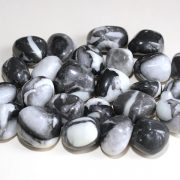 Highly polished Shell Jasper tumble stone size 2-3 cm.