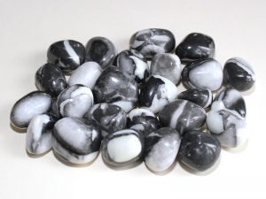 Highly polished Shell Jasper tumble stone size 2-3 cm.