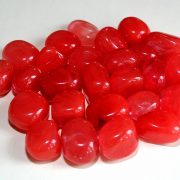 Highly polished Cherry Quartz tumble stone size 2-3 cm.