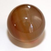 Highly polished Agate sphere approximate size 25 mm.