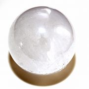 Highly polished Quartz sphere approximate size 50 mm.