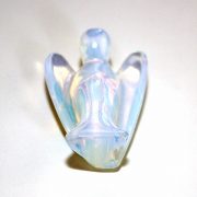 Beautiful hand-crafted angel in Opalite approximate size 40 mm medium.
