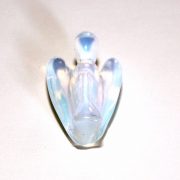 Beautiful hand-crafted angel in Opalite approximate size 25 mm.