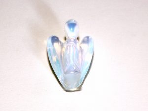Beautiful hand-crafted angel in Opalite approximate size 25 mm.