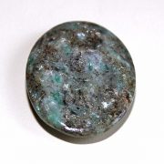 Highly polished Chrome-Mica thumb stone.
