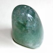 Highly polished Fluorite freeform approximate height 55 mm.