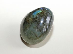 Highly polished Labradorite approx size 45 x 40 mm.