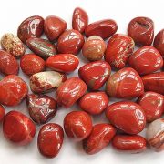 Highly polished Red Jasper stone size 20-30 mm.
