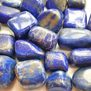 Highly polished Lapis Lazuli tumble stone size 20-30 mm.