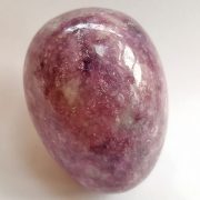 Highly polished Lepidoplite egg approx height 45 mm.