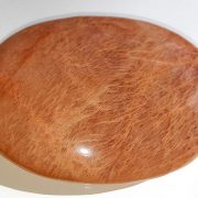 Highly polished Moonstone palm stone 70 x 40 mm.