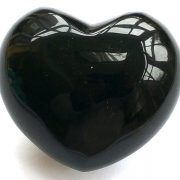 Highly polished Obsidian Sheen Heart approx 45 mm. These hearts are perfect for a gift! There are purple velvet pouches or organza bags you can purchase to pop them into for the finishing touch. Being a natural product these stones may have natural blemishes and vary in colour and banding. www.naturalhealingshop.co.uk based in Nuneaton for crystals, spiritual healing, meditation, relaxation, spiritual development,workshops.
