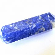 Highly polished Sodalite wand approximate height 70 mm