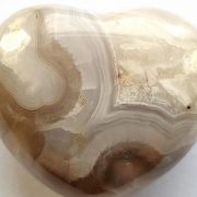 Highly polished Grey Lace Agate Heart approx 45 mm. www.naturalhealingshop.co.uk based in Nuneaton for crystals, spiritual healing, meditation, relaxation, spiritual development,workshops.