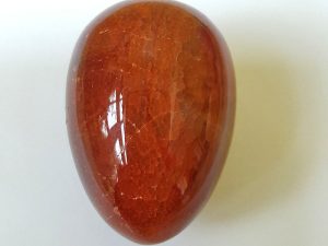 Highly polished Fire Agate egg approx height 45 mm. www.naturalhealingshop.co.uk based in Nuneaton for crystals, spiritual healing, meditation, relaxation, spiritual development,workshops.