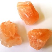 Coral Calcite 20-25 mm x 35-40 mm approx. Being a natural product these stones may have natural blemishes and vary in colour and banding. www.naturalhealingshop.co.uk based in Nuneaton for crystals, spiritual healing, meditation, relaxation, spiritual development,workshops.
