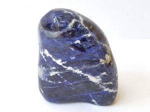 Highly polished Sodalite freeform approximate height 60 mm. Being a natural product this crystal may have natural blemishes and vary in colour. www.naturalhealingshop.co.uk based in Nuneaton for crystals, spiritual healing, meditation, relaxation, spiritual development,workshops.