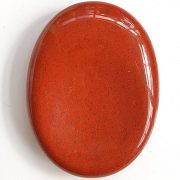 Highly polished Red Jasper thumb stone 40 x 30 mm. The thumb stones have been designed to have a pleasing feel with the highest quality finish. They are shaped to fit beautifully between the thumb and fingers. Being a natural product these stones may have natural blemishes and vary in colour and banding. www.naturalhealingshop.co.uk based in Nuneaton for crystals, spiritual healing, meditation, relaxation, spiritual development,workshops.