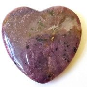 Highly polished Charoite Heart approx 45 mm. These hearts are perfect for a gift! There are purple velvet pouches or organza bags you can purchase to pop them into for the finishing touch. Being a natural product these stones may have natural blemishes and vary in colour and banding. www.naturalhealingshop.co.uk based in Nuneaton for crystals, spiritual healing, meditation, relaxation, spiritual development,workshops.