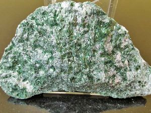 Fuchsite approx size 120 x 65 mm Being a natural product this cluster may have natural blemishes. www.naturalhealingshop.co.uk based in Nuneaton for crystals, spiritual healing, meditation, relaxation, spiritual development,workshops.