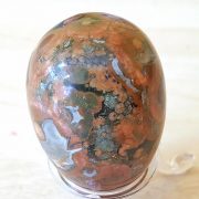 Highly polished Rhyolite egg approximate height 45 mm. Beautiful to collect or hold and meditate with. Being a natural product these stones may have natural blemishes and vary in colour and banding. www.naturalhealingshop.co.uk based in Nuneaton for crystals, spiritual healing, meditation, relaxation, spiritual development,workshops.
