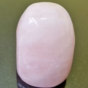 Highly polished Rose Quartz freeform approximate height 50 mm. Being a natural product this crystal may have natural blemishes and vary in colour. www.naturalhealingshop.co.uk based in Nuneaton for crystals, spiritual healing, meditation, relaxation, spiritual development,workshops.