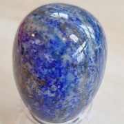 Highly polished Lapis Lazuli crystal eggs approximate height 45 mm. Beautiful to collect or hold and meditate with. Being a natural product these stones may have natural blemishes and vary in colour and banding. www.naturalhealingshop.co.uk based in Nuneaton for crystals, spiritual healing, meditation, relaxation, spiritual development,workshops.