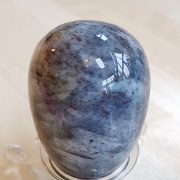 Highly polished Merlinite crystal eggs approximate height 45 mm. Beautiful to collect or hold and meditate with. Being a natural product these stones may have natural blemishes and vary in colour and banding. www.naturalhealingshop.co.uk based in Nuneaton for crystals, spiritual healing, meditation, relaxation, spiritual development,workshops.