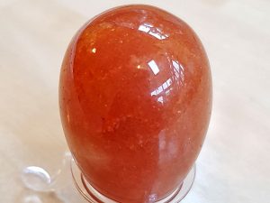 Highly polished Red Aventurine egg approximate height 45 mm. Beautiful to collect or hold and meditate with. Being a natural product these stones may have natural blemishes and vary in colour and banding. www.naturalhealingshop.co.uk based in Nuneaton for crystals, spiritual healing, meditation, relaxation, spiritual development,workshops.