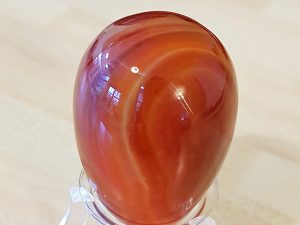 Highly polished red Banded Agate egg approx height 45 mm. www.naturalhealingshop.co.uk based in Nuneaton for crystals, spiritual healing, meditation, relaxation, spiritual development,workshops.
