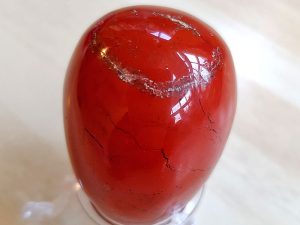 Highly polished Red Jasper crystal eggs approximate height 45 mm. Beautiful to collect or hold and meditate with. Being a natural product these stones may have natural blemishes and vary in colour and banding. www.naturalhealingshop.co.uk based in Nuneaton for crystals, spiritual healing, meditation, relaxation, spiritual development,workshops.
