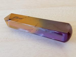 Highly polished Mookaite wand approximate height 70 mm Used in crystal healing and meditation. Excellent for collectors. Being a natural product this crystal may have natural blemishes and vary in colour. www.naturalhealingshop.co.uk based in Nuneaton for crystals, spiritual healing, meditation, relaxation, spiritual development,workshops.