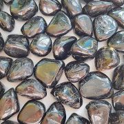 Highly polished Tourmaline stone size 20-30 mm. Being a natural product these stones may have natural blemishes and vary in colour and banding. www.naturalhealingshop.co.uk based in Nuneaton for crystals, spiritual healing, meditation, relaxation, spiritual development,workshops.