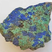 Azurite and Malachite approx size 60 x 50 mm Being a natural product this crystal may have natural blemishes. www.naturalhealingshop.co.uk based in Nuneaton for crystals, spiritual healing, meditation, relaxation, spiritual development,workshops.