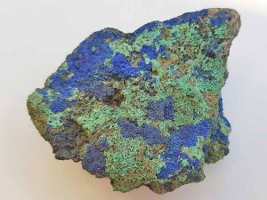 Azurite and Malachite approx size 60 x 50 mm Being a natural product this crystal may have natural blemishes. www.naturalhealingshop.co.uk based in Nuneaton for crystals, spiritual healing, meditation, relaxation, spiritual development,workshops.
