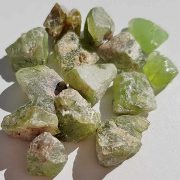 Rough Peridot sizes approx 10 - 15 mm. Being a natural product this crystal may have natural blemishes and vary in colour and banding. www.naturalhealingshop.co.uk based in Nuneaton for crystals, spiritual healing, meditation, relaxation, spiritual development,workshops.