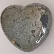 Highly polished Bornite Heart approx 45 mm. These hearts are perfect for a gift! There are purple velvet pouches or organza bags you can purchase to pop them into for the finishing touch. Being a natural product these stones may have natural blemishes and vary in colour and banding. www.naturalhealingshop.co.uk based in Nuneaton for crystals, spiritual healing, meditation, relaxation, spiritual development,workshops.