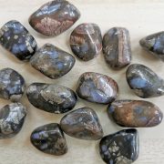 Highly polished Que Sera tumble stones size 20 to 30 mm. Being a natural product these stones may have natural blemishes and vary in colour, banding and shape. www.naturalhealingshop.co.uk based in Nuneaton for crystals, spiritual healing, meditation, relaxation, spiritual development,workshops.
