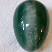 Highly polished Green Aventurine egg approximate height 45 mm. Beautiful to collect or hold and meditate with. Being a natural product these stones may have natural blemishes and vary in colour and banding. www.naturalhealingshop.co.uk based in Nuneaton for crystals, spiritual healing, meditation, relaxation, spiritual development,workshops.