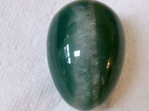 Highly polished Green Aventurine egg approximate height 45 mm. Beautiful to collect or hold and meditate with. Being a natural product these stones may have natural blemishes and vary in colour and banding. www.naturalhealingshop.co.uk based in Nuneaton for crystals, spiritual healing, meditation, relaxation, spiritual development,workshops.