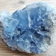 Celestite approx 70 x 50 x 40 mm Being a natural product this crystal may have natural blemishes and vary in colour. www.naturalhealingshop.co.uk based in Nuneaton for crystals, spiritual healing, meditation, relaxation, spiritual development,workshops.