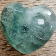 Highly polished Fluorite Heart approx 45 mm. www.naturalhealingshop.co.uk based in Nuneaton for crystals, spiritual healing, meditation, relaxation, spiritual development,workshops.