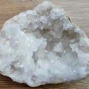 White Quartz Geode Approx size 95 x 80 x 30 mm. www.naturalhealingshop.co.uk based in Nuneaton for crystals, spiritual healing, meditation, relaxation, spiritual development,workshops.