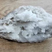 White Quartz Geode Approx size 150 mm x 80 x 40 mm. www.naturalhealingshop.co.uk based in Nuneaton for crystals, spiritual healing, meditation, relaxation, spiritual development,workshops.